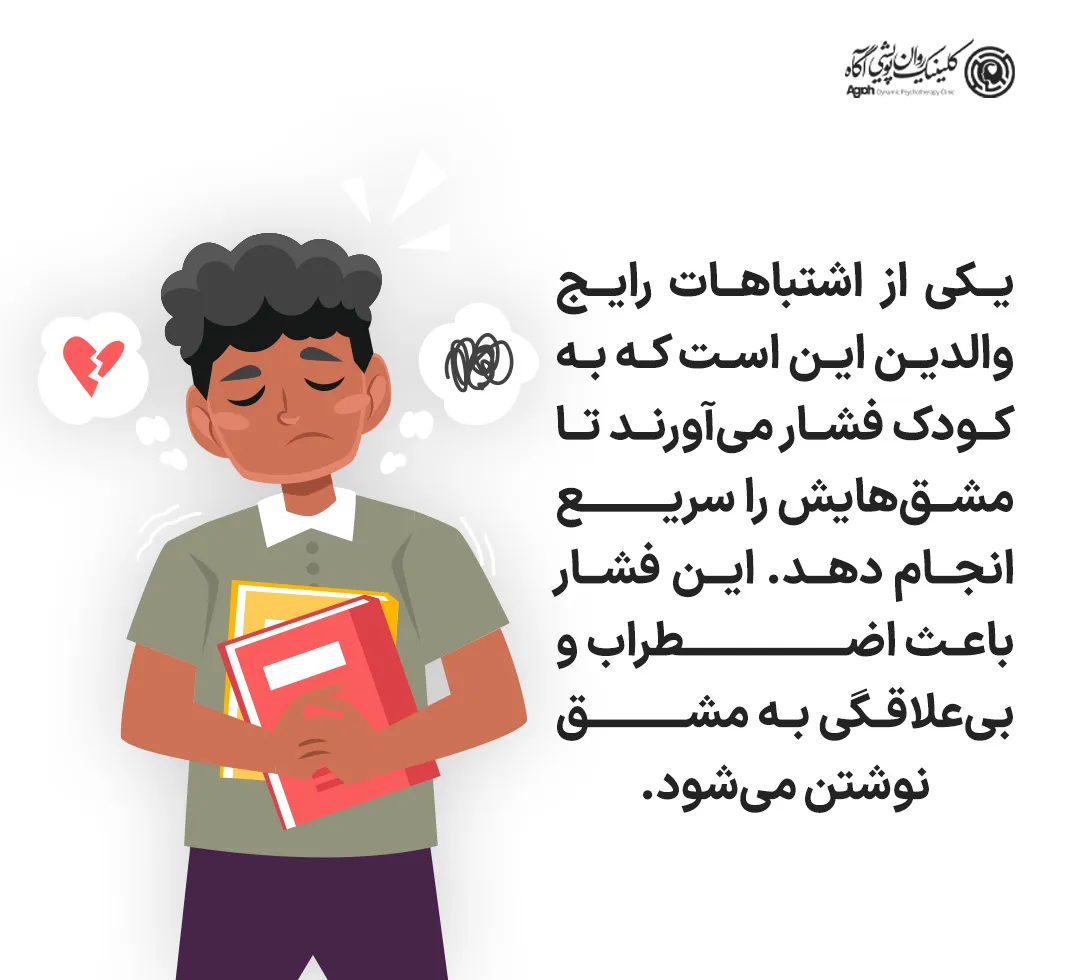 نقش والدین در مشق نوشتن کودکان