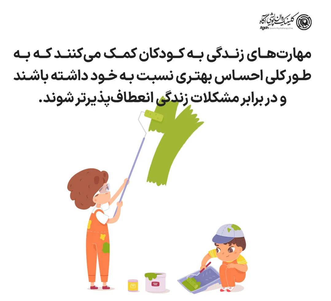 چرا مهارتهای زندگی برای کودکان ضروری هستند؟