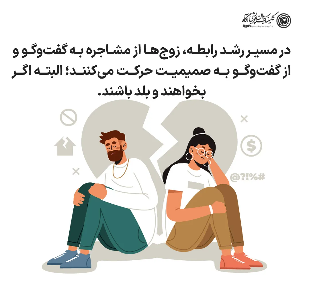 تفاوت مشاجره، گفتوگو و ارتباط صمیمانه