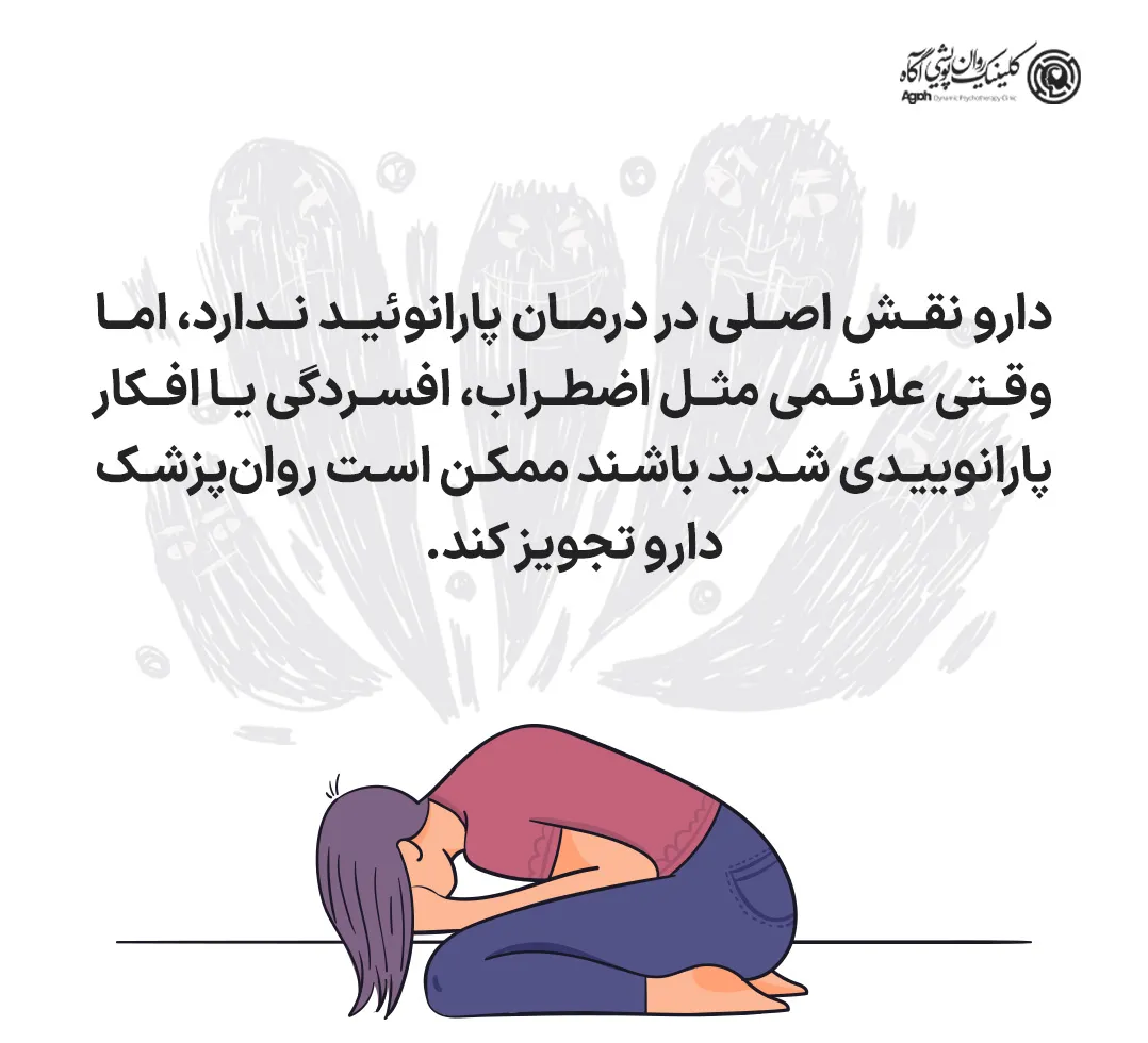آیا بیماری پارانوئید درمان دارد؟
