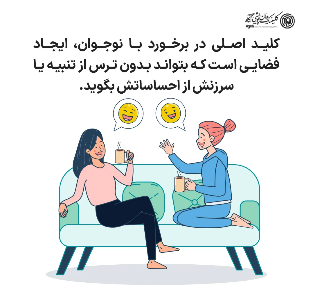 برخورد مناسب با نوجوانانی که رابطه دارند