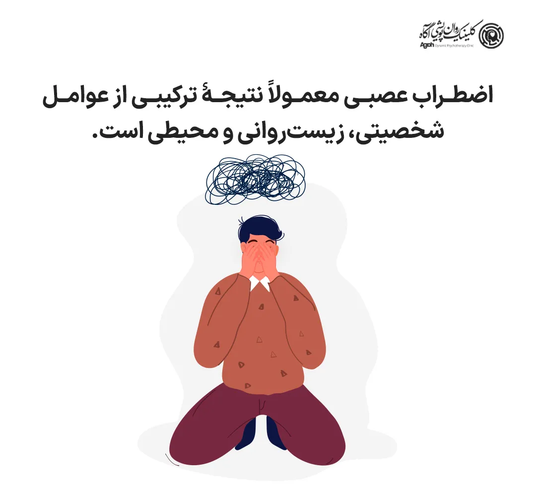 چه عواملی در ایجاد اختلال اضطراب عصبی نقش دارد؟