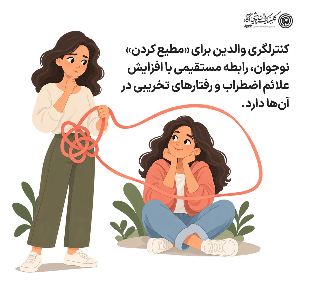 پیامدهای سرکوب استقلال در دوران نوجوانی