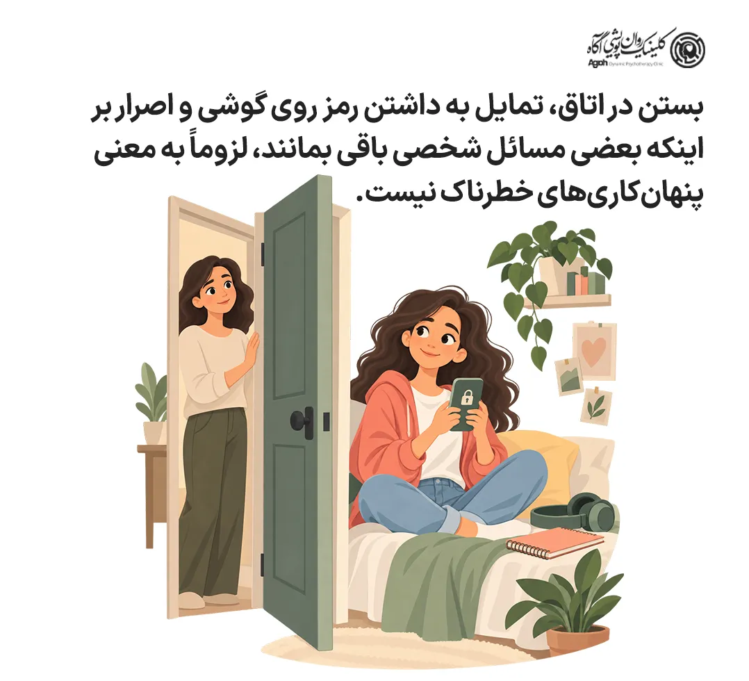 تمایل به حفظ حریم خصوصی و قلمرو شخصی در نوجوانان