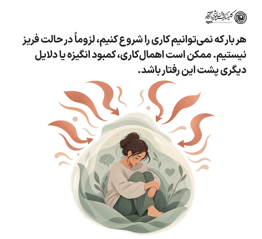 تفاوت پاسخ فریز با اهمالکاری