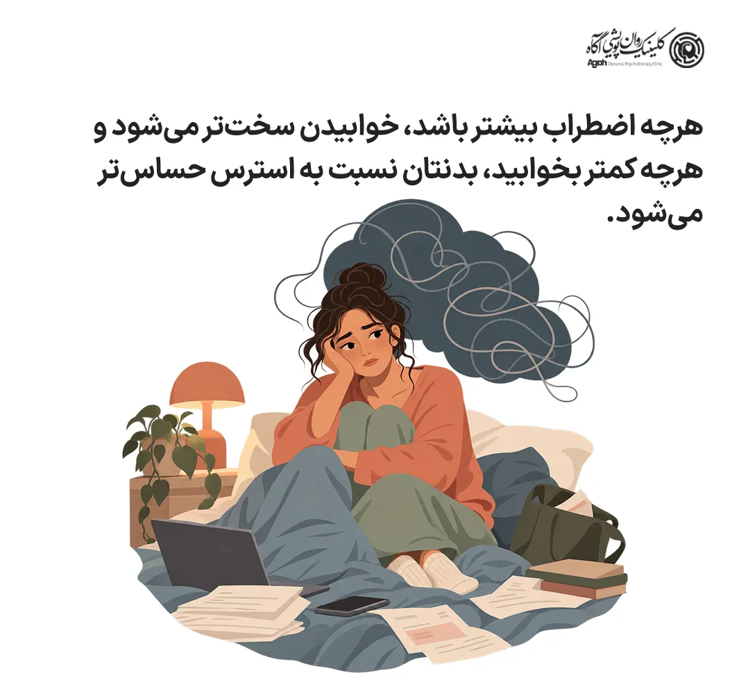 چرخه خواب و اضطراب