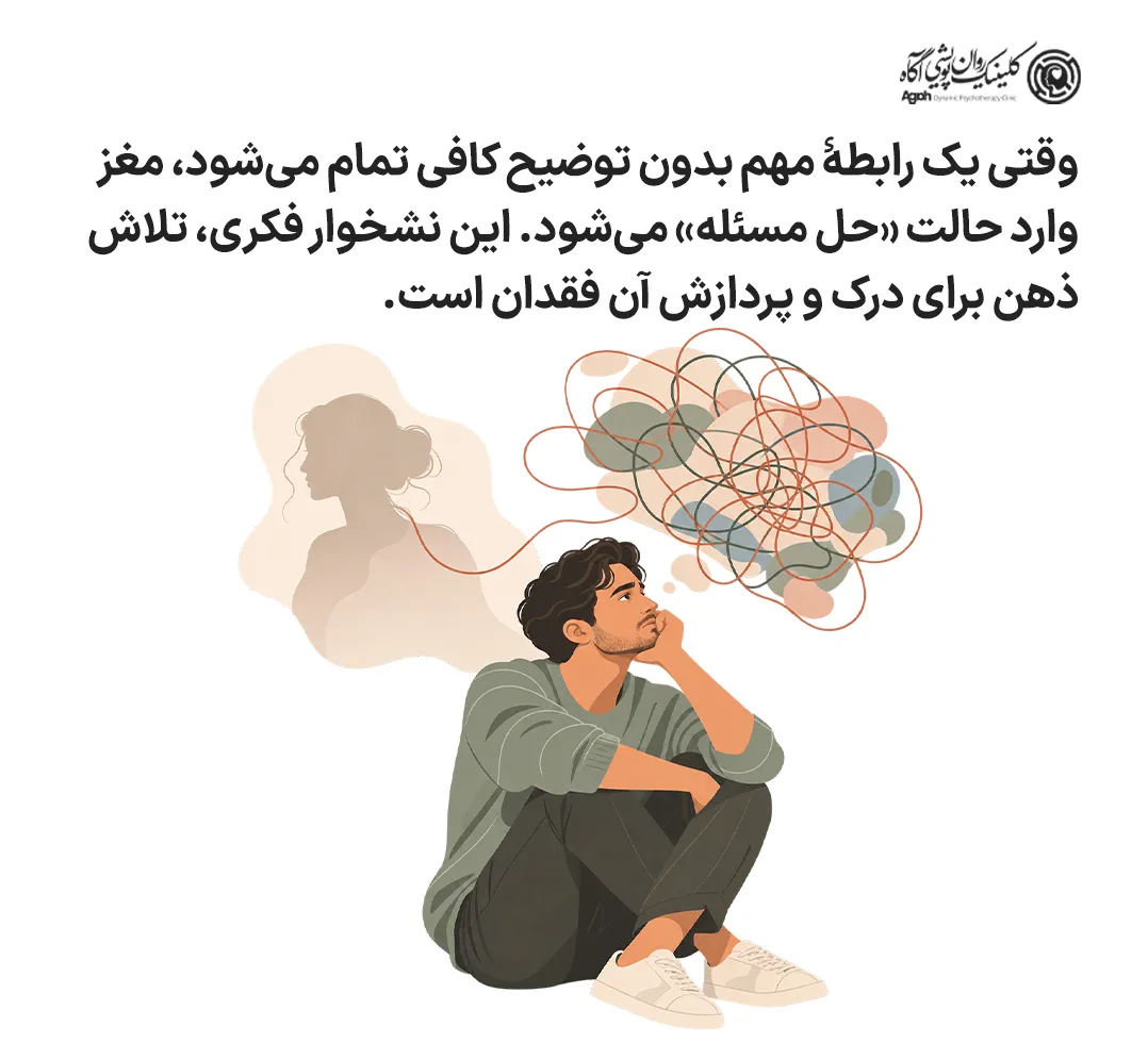 نشخوار فکری بعد از پایان دوستی